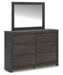 Fraluna Dresser and Mirror - Red Gate Home Furnishings (Ball Ground, GA)