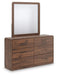 Fortlorn Dresser and Mirror - Red Gate Home Furnishings (Ball Ground, GA)