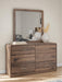 Fortlorn Dresser and Mirror - Red Gate Home Furnishings (Ball Ground, GA)