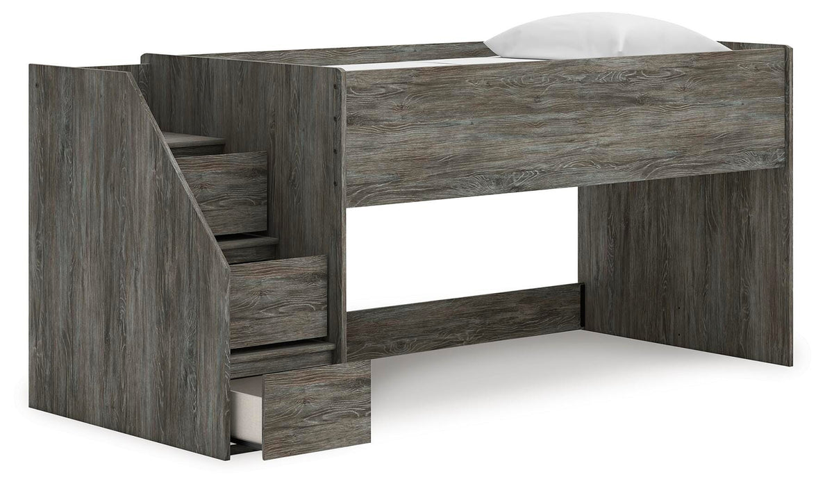 Frandern Loft Bed - Red Gate Home Furnishings (Ball Ground, GA)