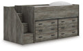 Frandern Loft Bed with Drawer Storage - Red Gate Home Furnishings (Ball Ground, GA)