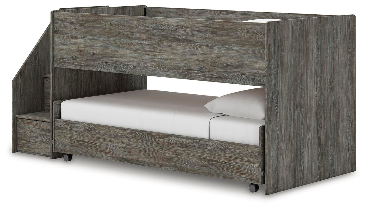 Frandern Loft Bed - Red Gate Home Furnishings (Ball Ground, GA)