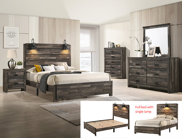 CARTER QUEEN PLATFORM BED IN 1 BOX