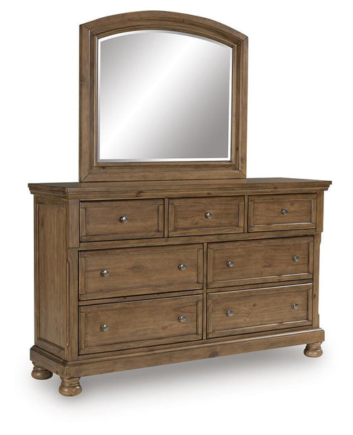 Feddinger Dresser and Mirror - Red Gate Home Furnishings (Ball Ground, GA)