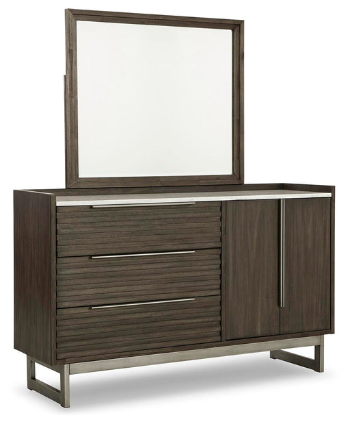 Arkenton Dresser and Mirror - Red Gate Home Furnishings (Ball Ground, GA)