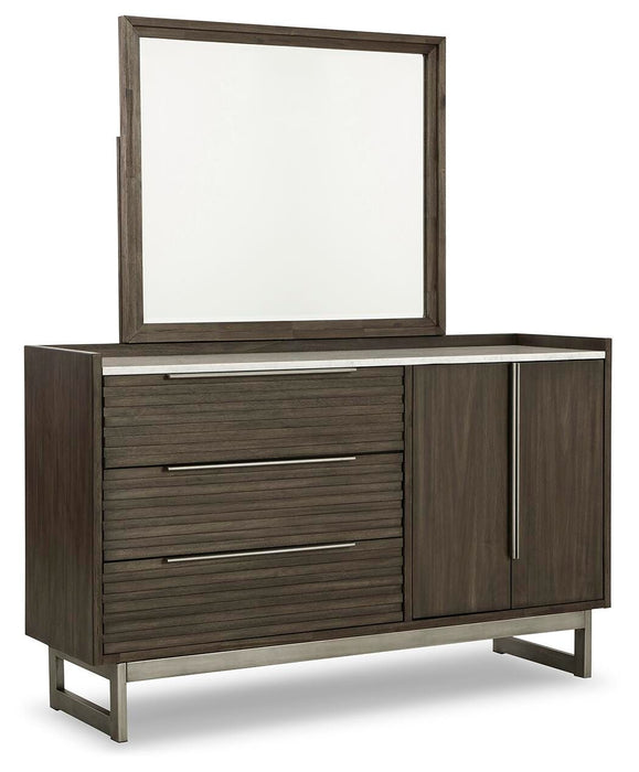 Arkenton Dresser and Mirror - Red Gate Home Furnishings (Ball Ground, GA)