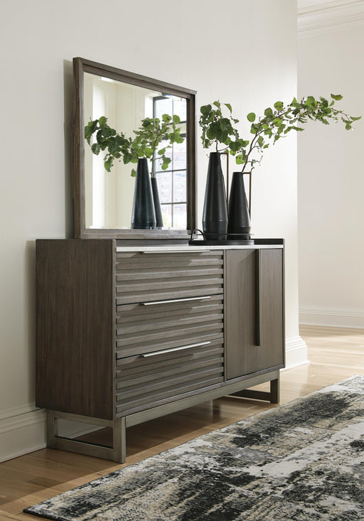 Arkenton Dresser and Mirror - Red Gate Home Furnishings (Ball Ground, GA)