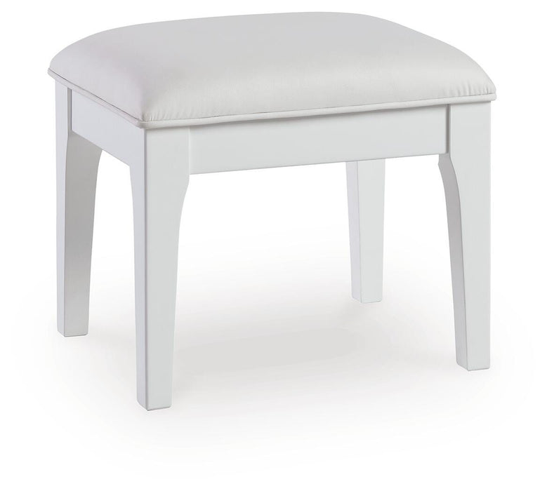 Chalanna Vanity Stool - Red Gate Home Furnishings (Ball Ground, GA)