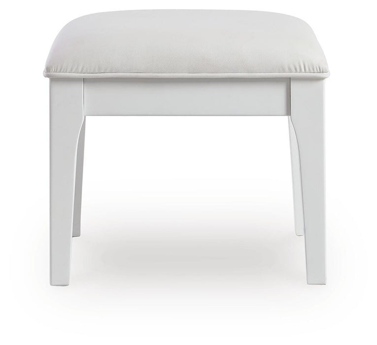 Chalanna Vanity Stool - Red Gate Home Furnishings (Ball Ground, GA)