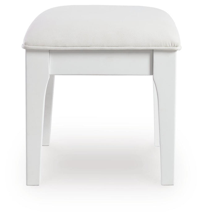 Chalanna Vanity Stool - Red Gate Home Furnishings (Ball Ground, GA)