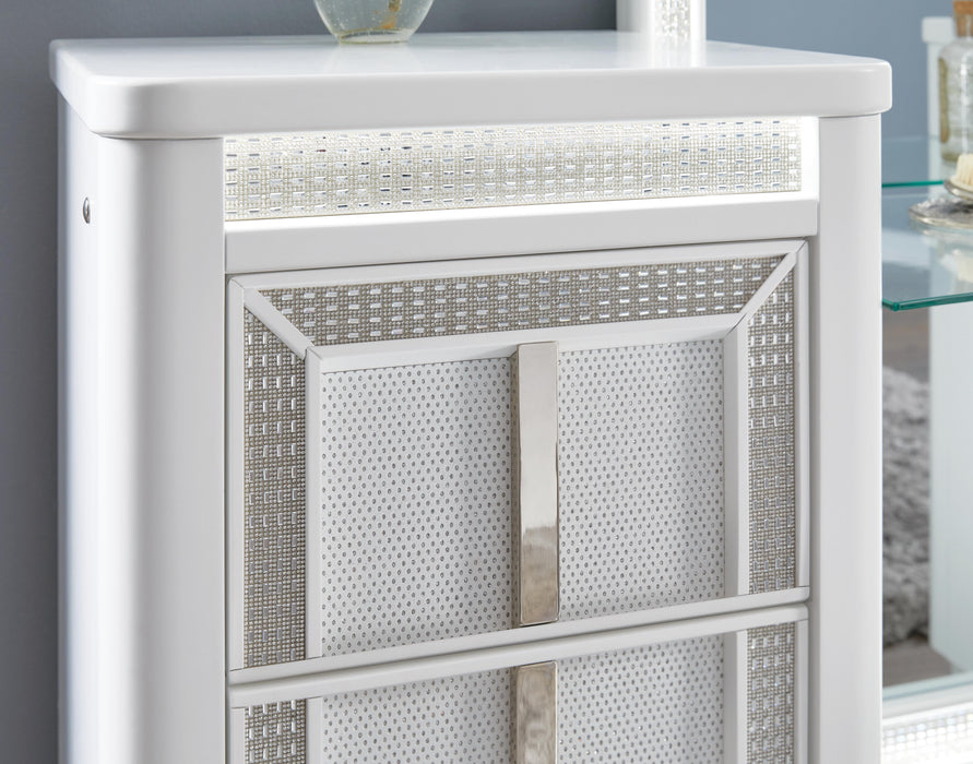 Chalanna Vanity with Mirror - Red Gate Home Furnishings (Ball Ground, GA)
