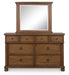 Chadworth Dresser and Mirror - Red Gate Home Furnishings (Ball Ground, GA)