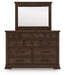 Taffenbrook Dresser and Mirror - Red Gate Home Furnishings (Ball Ground, GA)