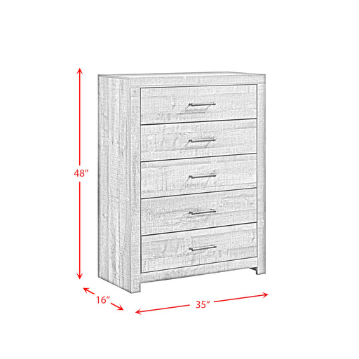 Bailey Bookcase Panel Bedroom Set with Bluetooth - Red Gate Home Furnishings (Ball Ground, GA)