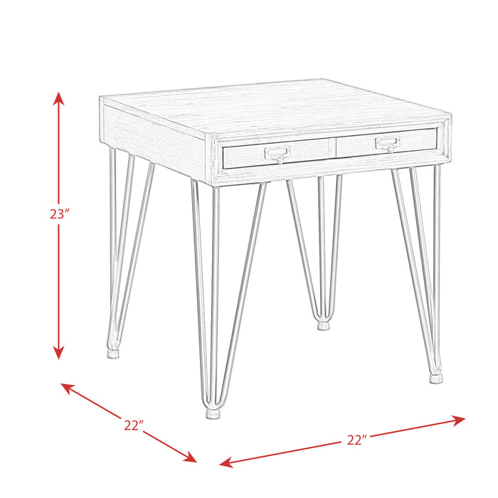Boone 2PC Occasional Table Set-Coffee Table and End table