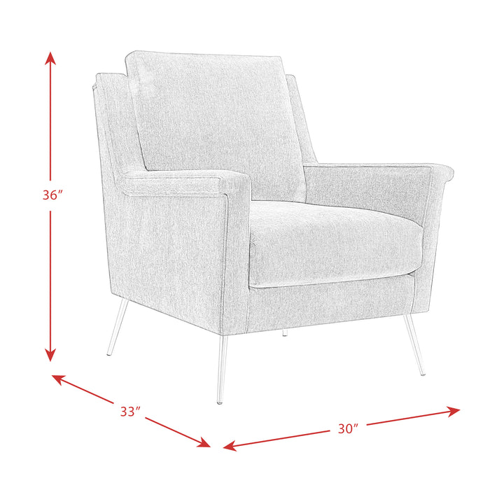 Cambridge Chair In Amigo Blush - Red Gate Home Furnishings (Ball Ground, GA)
