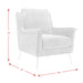 Cambridge Chair In Amigo Slate - Red Gate Home Furnishings (Ball Ground, GA)