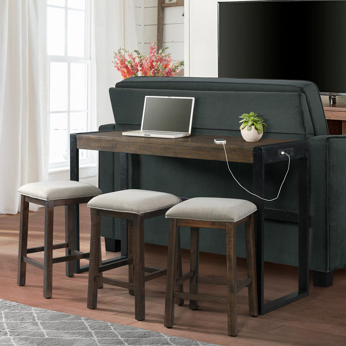 Caesar Occasional Bar Table Single Pack (Table + Three Stools)
