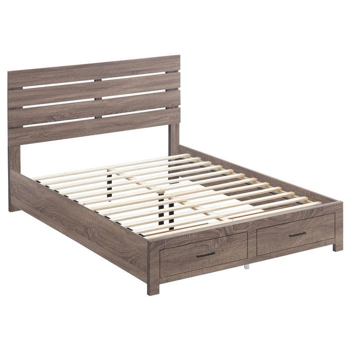 Brantford Eastern King & Queen Panel Bed Barrel Oak