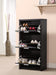 Vivian 3-drawer Shoe Cabinet Black - Red Gate Home Furnishings (Ball Ground, GA)