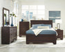 Kauffman California King, Eastren King, & Queen Panel Bed Dark Cocoa - Red Gate Home Furnishings (Ball Ground, GA)