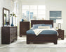 Kauffman California King, Eastren King, & Queen Panel Bed Dark Cocoa - Red Gate Home Furnishings (Ball Ground, GA)