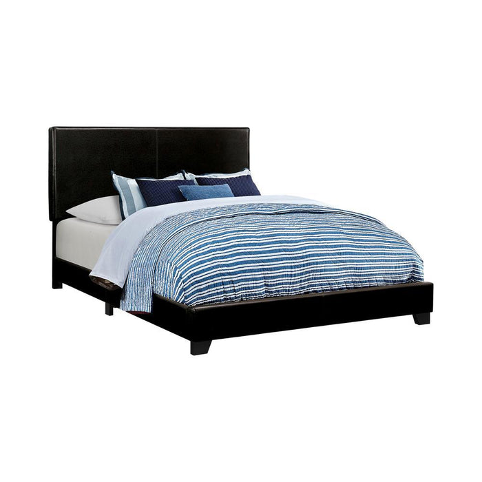 Dorian Upholstered Queen Bed Black