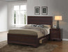 Kauffman California King, Eastren King, & Queen Panel Bed Dark Cocoa - Red Gate Home Furnishings (Ball Ground, GA)