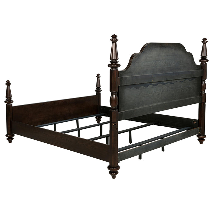 Andover Four-Poster Panel Bed - Red Gate Home Furnishings (Ball Ground, GA)