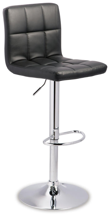 Bellatier Adjustable Height Bar Stool - Red Gate Home Furnishings (Ball Ground, GA)