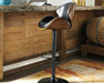 Bellatier Adjustable Height Bar Stool - Red Gate Home Furnishings (Ball Ground, GA)