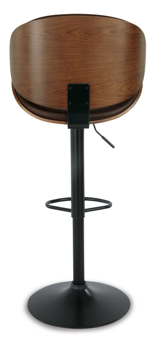 Bellatier Adjustable Height Bar Stool - Red Gate Home Furnishings (Ball Ground, GA)