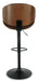 Bellatier Adjustable Height Bar Stool - Red Gate Home Furnishings (Ball Ground, GA)