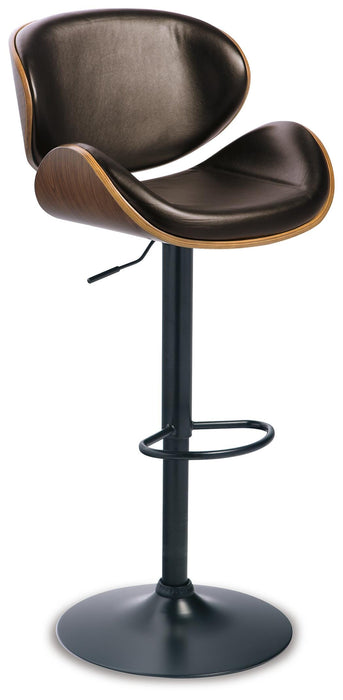 Bellatier Adjustable Height Bar Stool - Red Gate Home Furnishings (Ball Ground, GA)