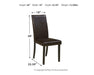 Kimonte Dining Chair Set - Red Gate Home Furnishings (Ball Ground, GA)