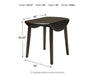 Hammis Dining Drop Leaf Table - Red Gate Home Furnishings (Ball Ground, GA)