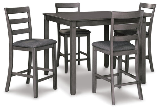 Bridson Counter Height Dining Table and Bar Stools (Set of 5) - Red Gate Home Furnishings (Ball Ground, GA)