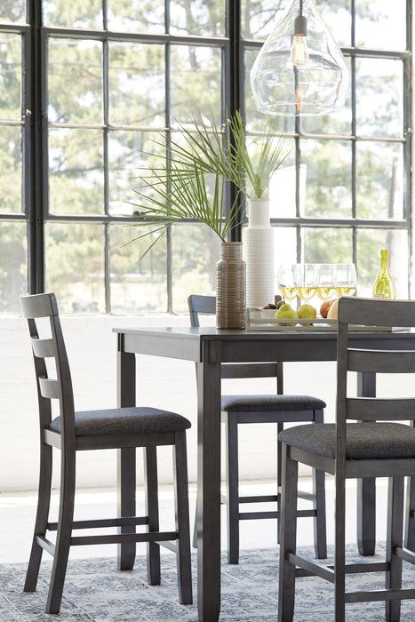 Bridson Counter Height Dining Table and Bar Stools (Set of 5) - Red Gate Home Furnishings (Ball Ground, GA)