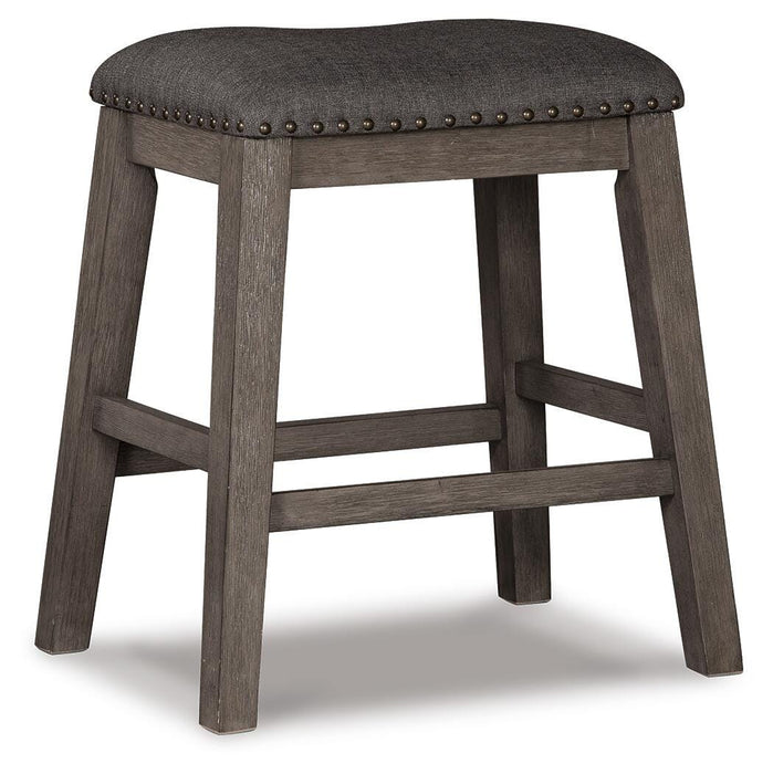 Caitbrook Counter Height Upholstered Bar Stool - Red Gate Home Furnishings (Ball Ground, GA)