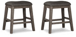Caitbrook Counter Height Upholstered Bar Stool - Red Gate Home Furnishings (Ball Ground, GA)