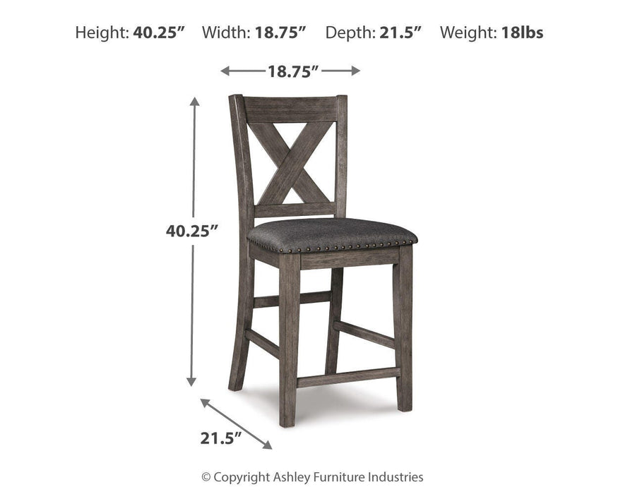 Caitbrook Counter Height Dining Package - Red Gate Home Furnishings (Ball Ground, GA)