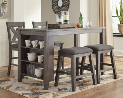 Caitbrook Counter Height Dining Package - Red Gate Home Furnishings (Ball Ground, GA)