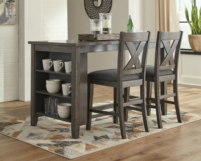 Caitbrook Counter Height Dining Package - Red Gate Home Furnishings (Ball Ground, GA)