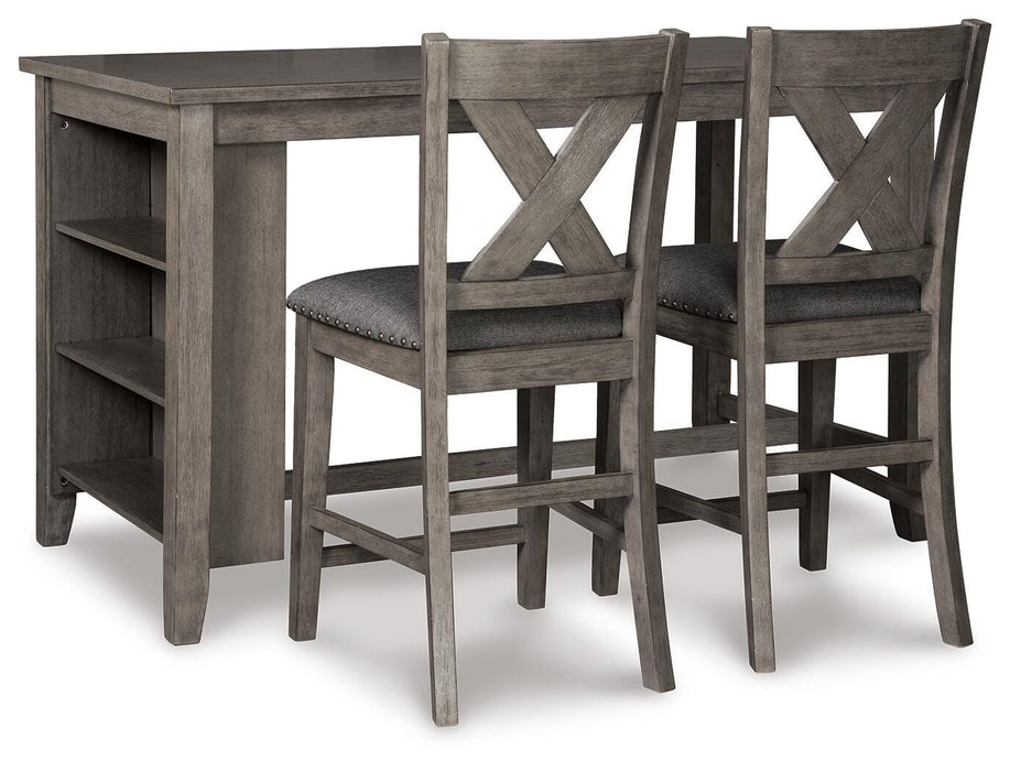 Caitbrook Counter Height Dining Package - Red Gate Home Furnishings (Ball Ground, GA)