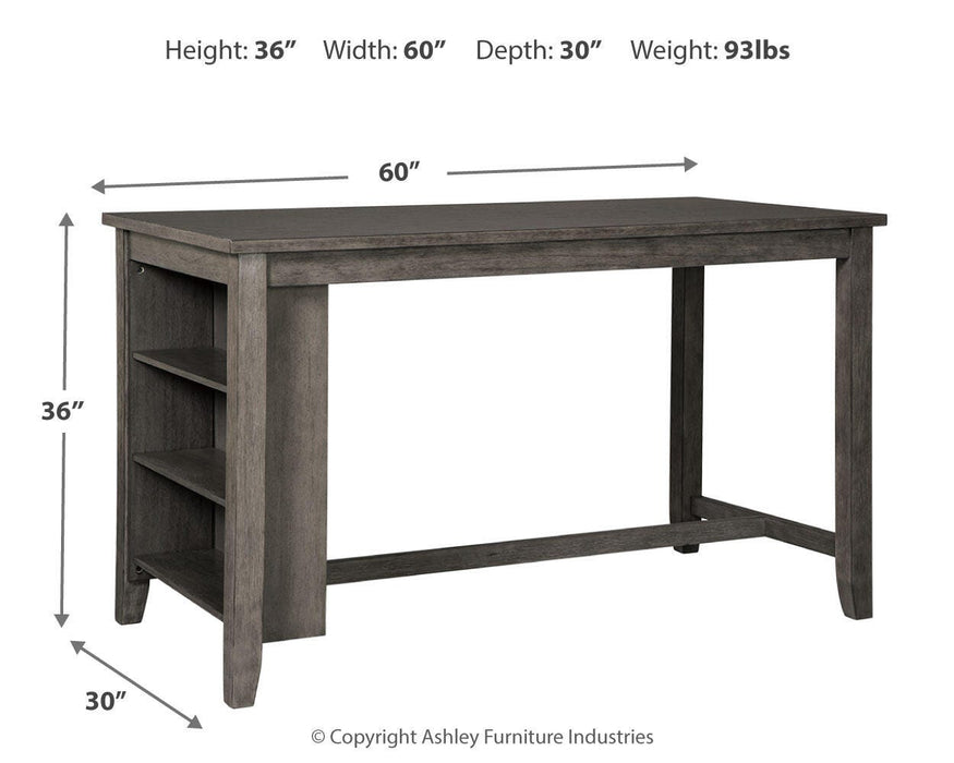 Caitbrook Counter Height Dining Table - Red Gate Home Furnishings (Ball Ground, GA)