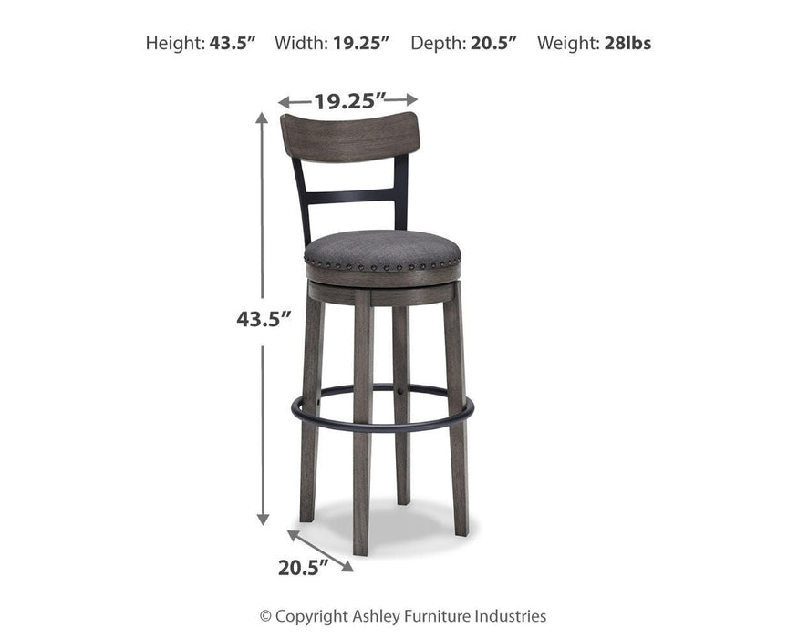 Caitbrook Bar Height Bar Stool - Red Gate Home Furnishings (Ball Ground, GA)