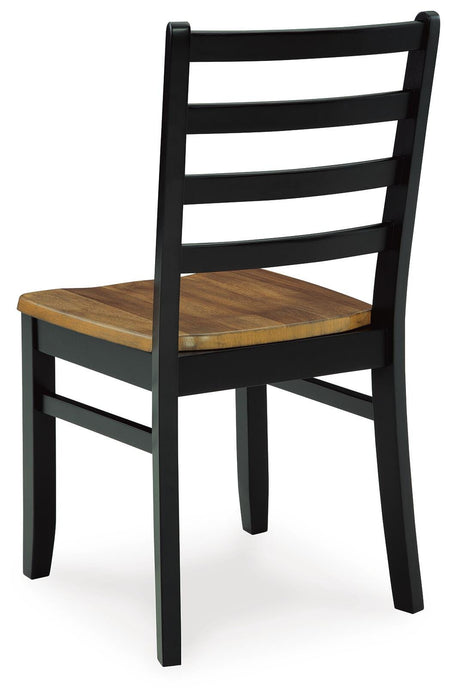 Blondon Dining Table and 6 Chairs (Set of 7) - Red Gate Home Furnishings (Ball Ground, GA)