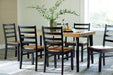 Blondon Dining Table and 6 Chairs (Set of 7) - Red Gate Home Furnishings (Ball Ground, GA)