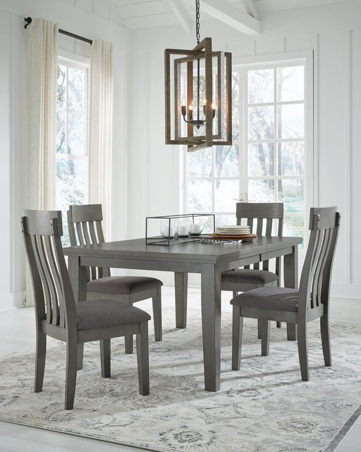 Hallanden Dining Room Set - Red Gate Home Furnishings (Ball Ground, GA)