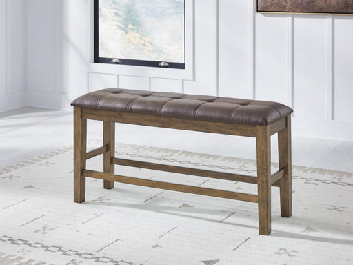 Urbinforte Counter Height Dining Bench - Red Gate Home Furnishings (Ball Ground, GA)